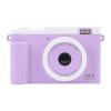 1080P Digital Camera with 48MP Dual Lens, 15x Optical Zoom, LED Flash, WiFi Transfer, Compact HD Video Camera for Travel and Daily Photography (Violet) view 1