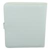 Mtlavishness 3 Inch 256 Pockets Photo Album with PU Leather Shell and PVC Plastic Inner Liner Ideal for Storing Photos Movie Tickets and More Lightweight and Easy to Take Approx (White) view 3