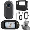 KDNRHE Mini Body Camera, 1080p Wearable Thumb Size Cam with Charging Case, Pet Camera, POV Cam with Motion Detection, Photo Shooting, Video Recording for Cat, Dog, Sport, Waterproof, Black view 1