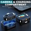 KDNRHE Mini Body Camera, 1080p Wearable Thumb Size Cam with Charging Case, Pet Camera, POV Cam with Motion Detection, Photo Shooting, Video Recording for Cat, Dog, Sport, Waterproof, Black view 4