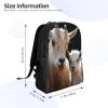 GTKSYNVE Cute goat baby with mother Travel Backpack for Women Men Large Laptop Bag 16.1Inch College Bag Casual Daypack view 4
