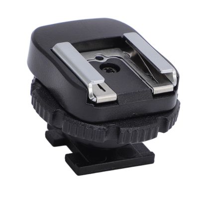 Cold Shoe Mount Adapter for Multi Interface Shoe to Universal Cold Shoe Compatible with HDRPJ610E CX900E CX610E AX100E CX510E PJ660E PJ790E Camcorder