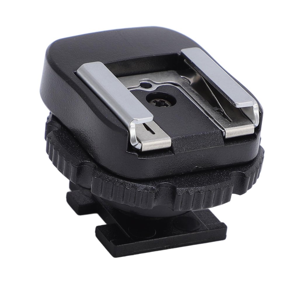 Cold Shoe Mount Adapter for Multi Interface Shoe to Universal Cold Shoe Compatible with HDRPJ610E CX900E CX610E AX100E CX510E PJ660E PJ790E Camcorder