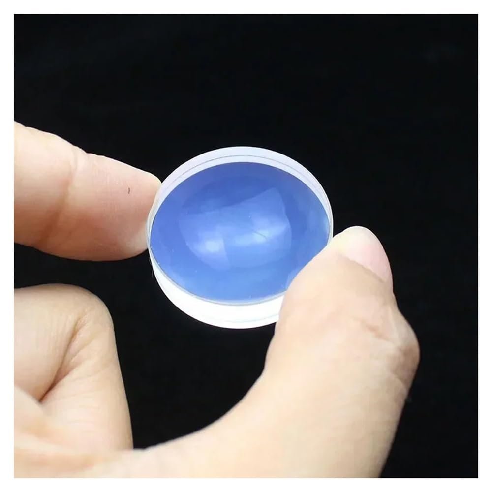 20mm Series Glued Lens 23F213 24F41 25F50 25.5F262 26F100 Telescope Collimator Doublet Cemented Lens Accessory(25.5F124 Blue Film)