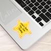 (3pcs) Didn't Quit My Job Today Sticker Funny Sayings Sarcastic Star Badge Inspirational Coworker Vinyl Decal Stickers for Tumbler Laptop Water Bottles Tablet Books Phone - Size 3x2.8 view 3