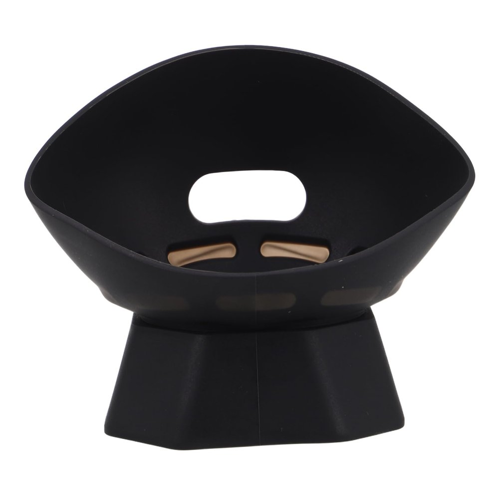 Mikinona Silicone Desktop Speaker Stand Holder Firm Support User-Friendly Design for Office Use Black for Speakers and Monitors