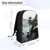 GTKSYNVE Dragonfly Travel Backpack for Women Men Large Laptop Bag 16.1Inch College Bag Casual Daypack view 4