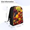 GTKSYNVE Fresh Fruits Travel Backpack for Women Men Large Laptop Bag 16.1Inch College Bag Casual Daypack view 4