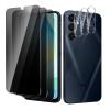BIESHKJ 3 Pack For Samsung Galaxy A16 Privacy Screen Protector + 3 Pack Camera Lens Protector, 9H Hardness Anti-Spy Tempered Glass, Scratch-Resistant (Samsung Galaxy A16) view 1