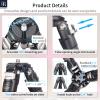 KT254CF-INNOREL Carbon Fiber Professional Fast Flip Buckle Tripod 25.6mm Tube Compact Lightweight Stand with D36 Low Profile Double U Notch Ball Head for Digital DSLR Video Camcorder Max Load 15kg view 4