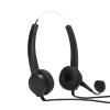 Multizenic Professional Call Center Headset with USB Port, Noise Reduction Technology, Adjustable Design and Rotating Microphone for Clear Communication in Telemarketing, Online Classroom view 4