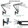 Link-2C Webcam Wall-Mount Holder Stand Compatible with Insta360 Link 2 / Link 2C / Link PTZ 4K Webcams and X4 X3 X2 Action Cameras view 3