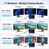 USB C Docking Station Dual Monitor for Dell/HP/Lenovo/Mac Laptop, Dual HDMI Adapter for 2 Monitors, 14 in 1 Laptop Docking Station Dual Monitor with 10Gbps USB/HDMI/VGA/PD/Ethernet/SD/TF/Audio/Mic view 3