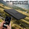 Starlink Mini Protective Cover Case: Qoosea Starlink Mini Accessories Soft Silicone Cover for Outdoor Protection Anti-Glare Waterproof Against Collision and Weather view 3