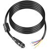 000-00128-001 4-Pin Power Cable for Simrad - Compatible with GO, NSS evo3, Vulcan, Zeus3-2m (6.5ft) Bare Wire Output for Power, Alarm, and Control Bus view 2