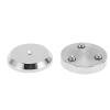 4 Set M6 Silver Aluminum Alloy Speaker Isolation Spike Pad Feet for CD DVD Player Amplifier, Vibration Damping, Easy Install, Thick Density Sound, High Damping Material view 4