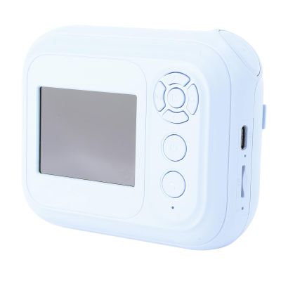 Bewinner Kids Camera Instant Print - 48MP 1080P HD 6X Photo Instant Camera for Kids with MP3 Game Functions, Child Printable Camera for Birthday Xmas Gifts (Blue)