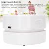 Handheld Desktop Dust Vacuum Cleaner, Cordless Strong Suction, Large Dust Collection Box for Desk Home Office Car Cleaning, USB Rechargeable Detachable Portable Mini Table Vacuum view 2