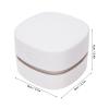 Handheld Desktop Dust Vacuum Cleaner, Cordless Strong Suction, Large Dust Collection Box for Desk Home Office Car Cleaning, USB Rechargeable Detachable Portable Mini Table Vacuum view 3