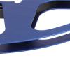 1/4 10.5 Inch Empty Tape Reel, Aluminum Alloy Wear Reel, Low Noise Recording Tape Accessory, outstanding Replacement for Tape Recorder, with Anti Bending Flange for NAB (Blue) view 2