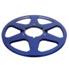 1/4 10.5 Inch Empty Tape Reel, Aluminum Alloy Wear Reel, Low Noise Recording Tape Accessory, outstanding Replacement for Tape Recorder, with Anti Bending Flange for NAB (Blue) view 3