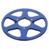 1/4 10.5 Inch Empty Tape Reel, Aluminum Alloy Wear Reel, Low Noise Recording Tape Accessory, outstanding Replacement for Tape Recorder, with Anti Bending Flange for NAB (Blue) view 4