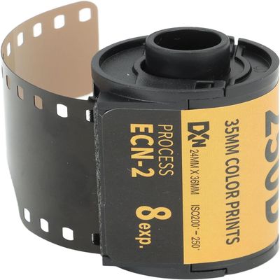 CYSFETENA 35mm Color Print Film for 135 Camera, High Contrast ECN 2 Process Wide Exposure Range Film Roll for Retro Photos, 8 Sheets for Film Camera 35mm Photography