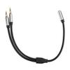 3.5mm Audio Splitter Cable, 1 Female to 2 Male AUX Cable for TV, Amplifier, and Car Stereo view 1