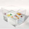 Acrylic Deep Water Tank Photography Special Display Cabinet Underwater Suspended Water Tank Smooth and Delicate (Color: Transparent)(40X20X60CM) view 1