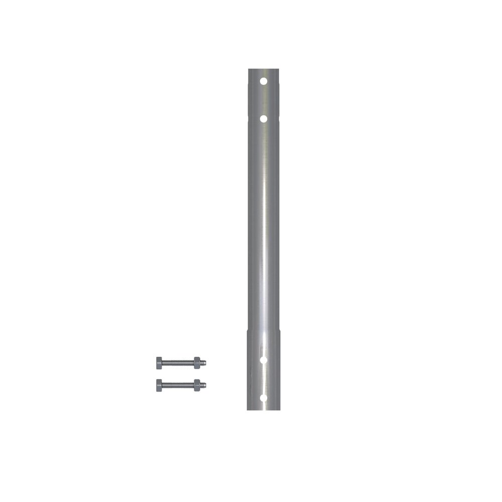 Extension Pole for Roof & Wall Mount Kits, Easy Bolt-On Install, Adds Height for Better Signal Clearance