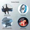 2025 Hologram Projector Advertising Display, LED Hologram Fan, Naked Eye 3D Light Box, Custom Graphics and Videos, for Business Store Signs, Bar view 4