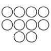 10pcs Speaker Sealing Gasket, 130mm Replacement Car Speakers EVA Seal Ring, Shockproof, Anti Slip, Noise Reduction Speaker Seal Pad Washer view 1