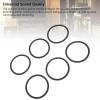 10pcs Speaker Sealing Gasket, 130mm Replacement Car Speakers EVA Seal Ring, Shockproof, Anti Slip, Noise Reduction Speaker Seal Pad Washer view 3