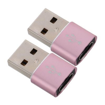 jojofuny 2pcs USB c Memory Card Adapter Type-c to USB Female Male Converter for Charging Data Reading Compact Design Fast Transfer Speeds Compatibility for Smartphones Tablets