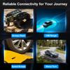 2025 Upgraded Wireless CarPlay Adapter for iPhone with LED Display Plug and Play, Multi-User Seamless Connection to Convert Wired to Wireless CarPlay with No Delay for iOS 10+ & Cars from 2015+ view 3