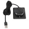 Dpofirs USB Volume Control Knob for PC, External Media Adjustment Controller with 360 Degree Rotatable Knob, 1 Key Mute, Plug and Play, Compatible with 7 8 10 11 Vista, view 1