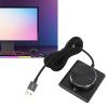 Dpofirs USB Volume Control Knob for PC, External Media Adjustment Controller with 360 Degree Rotatable Knob, 1 Key Mute, Plug and Play, Compatible with 7 8 10 11 Vista, view 3