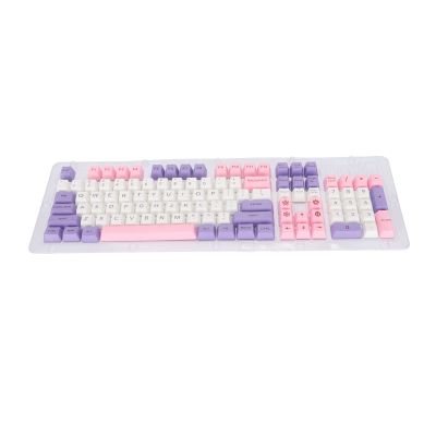 108 Key PBT Keyboard Keycaps, OEM Height, Ghosts Theme, Sublimation Technology, Sturdy and Ergonomic Design, Compatible with Most Mechanical Keyboards