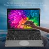 YUEHISY 11inch Touchscreen Laptop, 360 Degree Flip Convertible Laptop Computer, 8GB DDR4 256G M.2 SSD, Double Band WiFi, Fingerprint Unlock, 3.40GHz for Working (Gray) view 2