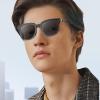 Yunir Smart Glasses for Men,Polarized Sunglasses with Speaker,Bluetooth 5.3,Intelligent Touch,Open Ear Clear Sound,Stylish Comfortable Design for Driving Calling Music Men Women view 3