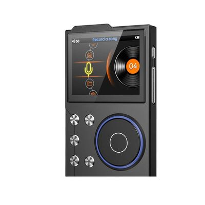 Black2.4Inch HiFi MP3 Player Built-in 256GB Memory Lossless Dsd High Definition Digital Audio Music Portable New 2025 for Reliable Electronic Component