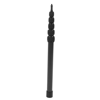 Mtlavishness Invisible Selfie Stick Six Section Extendable Extension Pole for Sports Photography with 1 4in Screw Interface Carbon Fiber Tube Suitable for SLR Camera on Bike and