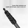 Mtlavishness Invisible Selfie Stick Six Section Extendable Extension Pole for Sports Photography with 1 4in Screw Interface Carbon Fiber Tube Suitable for SLR Camera on Bike and view 4