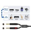 TRS 6.35mm to Double 6.35mm Cable 2 Mono 6.5 Ja-ck to 1/4 Inch 6.35 TRS Audio Breakout Y-Splitter Cord for Amplifier(3m) view 4