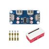 Board with Case|cn|Raspberry Pi Zero Ethernet USaB Hub Hat 4X 2.0 Ports Compatible for W Wh New 2025 High Reliable Electronic Component, Precision, Stable Performance view 1