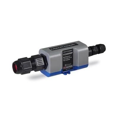 Vi2400WP  1-Port MaxiiCopper Ethernet Extender Over Coax, 37W PoE, Hardened, IP67 Weatherproof