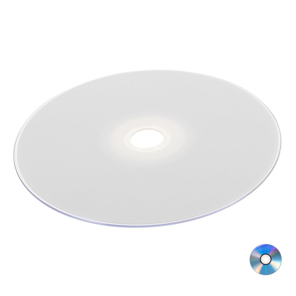 DECHOUS Large Capacity Blank CD Discs for Music Recording 25-Pack High-Speed Writable Audio for Digital Audio for Home and Studio Use