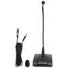 Capacitive Desktop Wired Conference Gooseneck Microphone, Micrfono De Podium Heart Shape Directivity, Metal Goose Pipe, Condenser Micropnes For Reducing Surround Sound Reflection, Aa X 2 Operated view 1