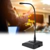 Capacitive Desktop Wired Conference Gooseneck Microphone, Micrfono De Podium Heart Shape Directivity, Metal Goose Pipe, Condenser Micropnes For Reducing Surround Sound Reflection, Aa X 2 Operated view 3