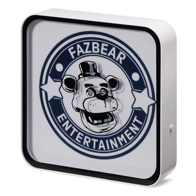 Numskull Official Five Nights at Freddy's Desk Lamp Wall Light for Bedroom, Office, Home, Study, Work - Perspex Material - Official FNAF Merchandise